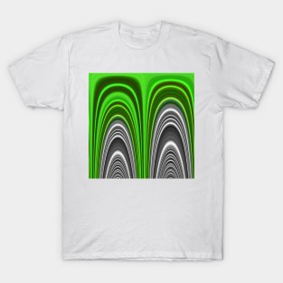 uplifting green and silver T-Shirt